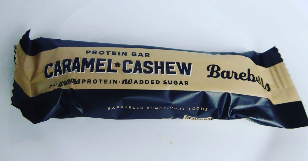 Barebells Proteinriegel Caramel Cashew - 20g Protein Pro Riegel | Wenig Zucker & Kohlenhydrate | 12er Pack