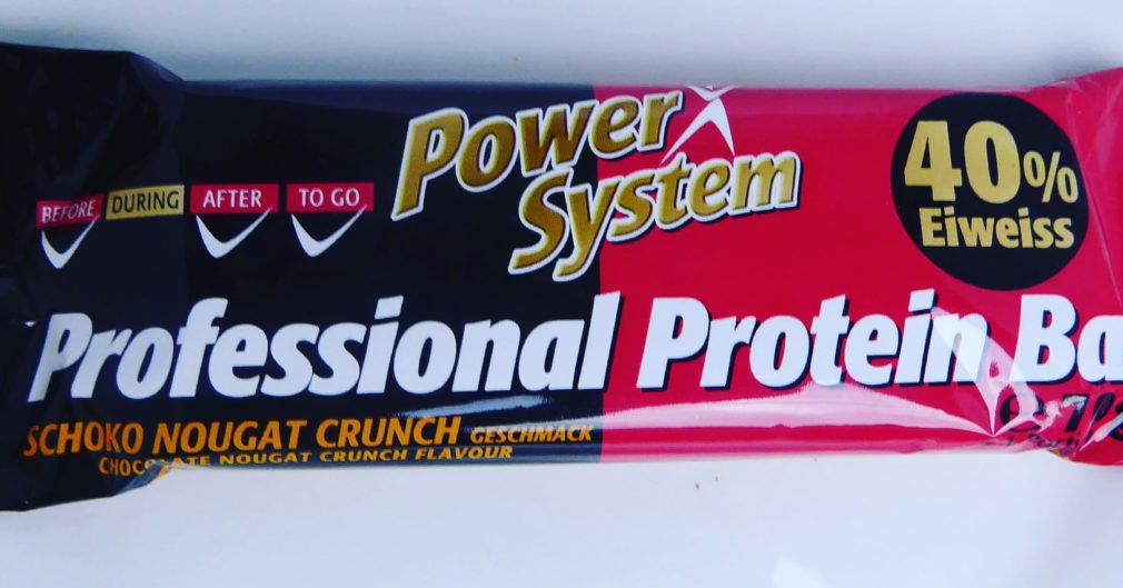 Power System Professional Protein Bar Nougat Crunch Proteinriegel