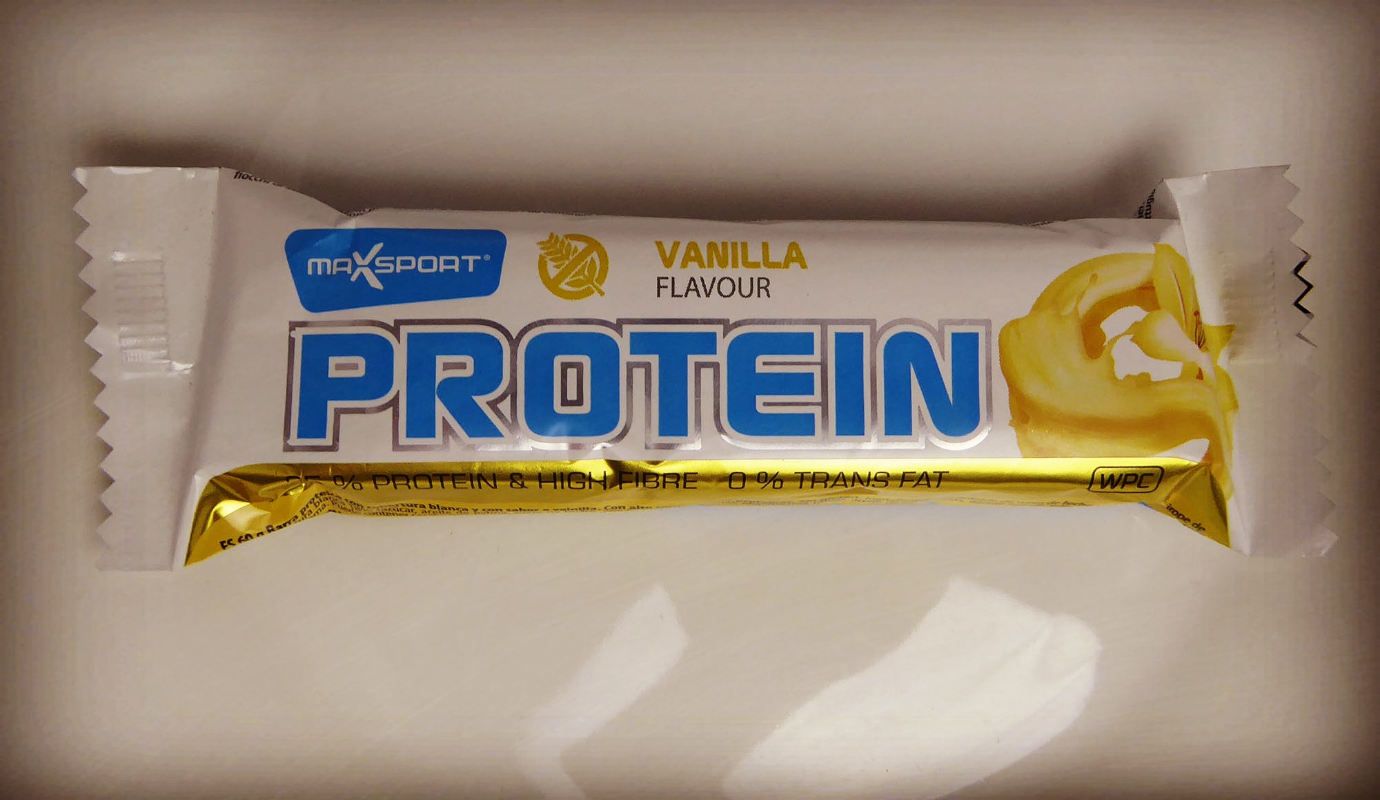 Maxsport Proteinriegel Proteinbar protein Vanilla protein bar